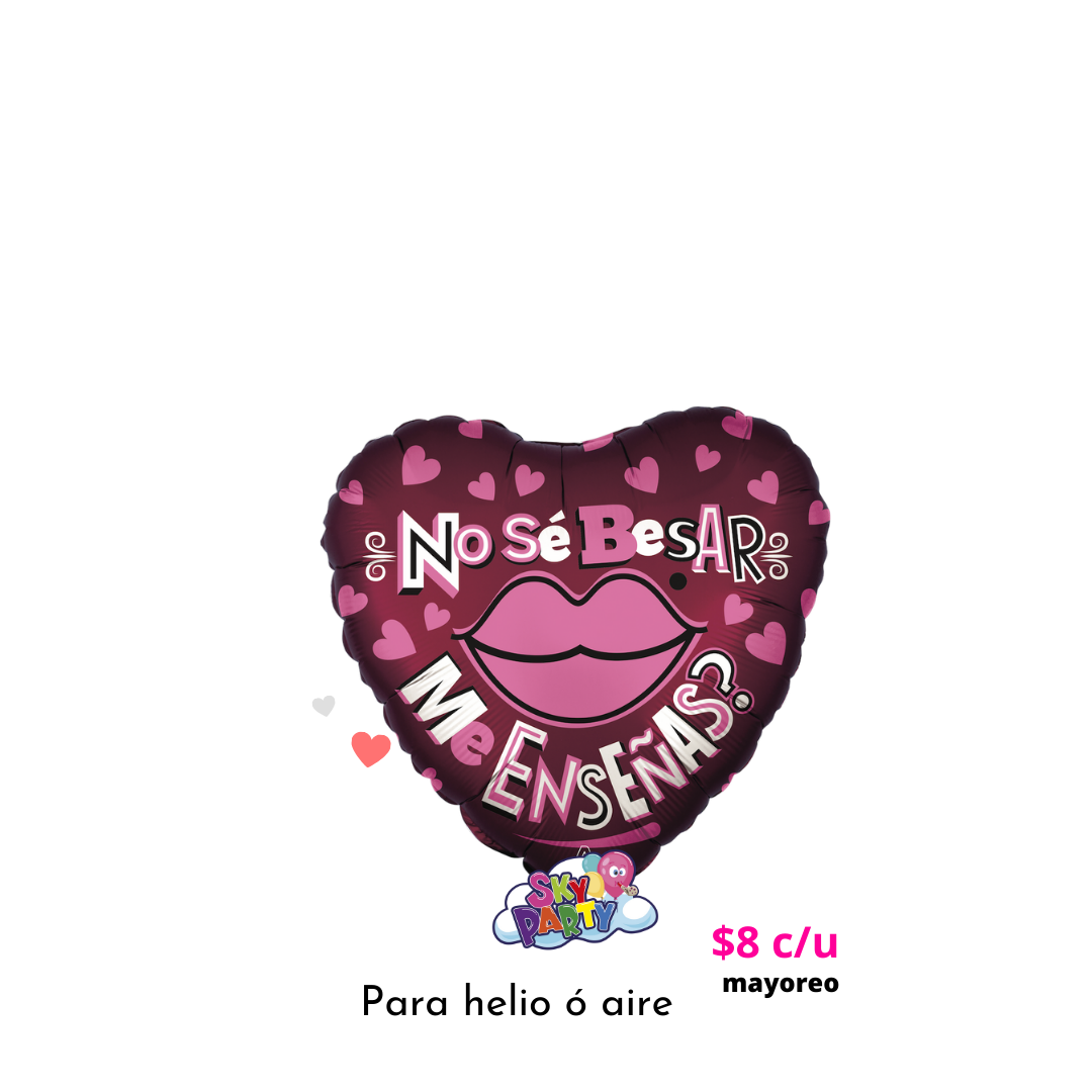 GLOBO AMOR BESOS