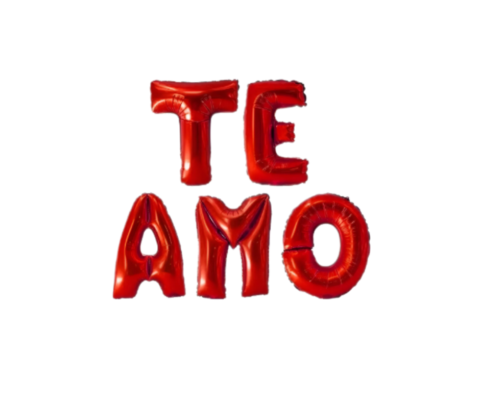 LETRERO TE AMO 32"