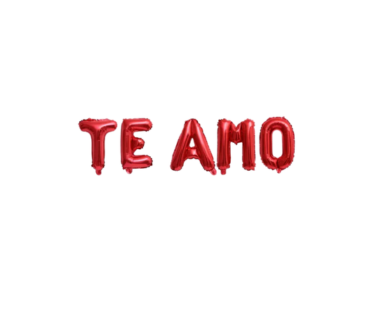 LETRERO TE AMO 16"