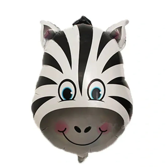 GLOBO  ANIMAL 9"CEBRA
