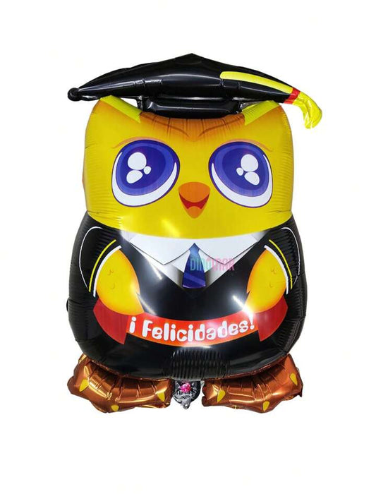 GLOBO FIGURA BUHO GRADUACIÓN GD