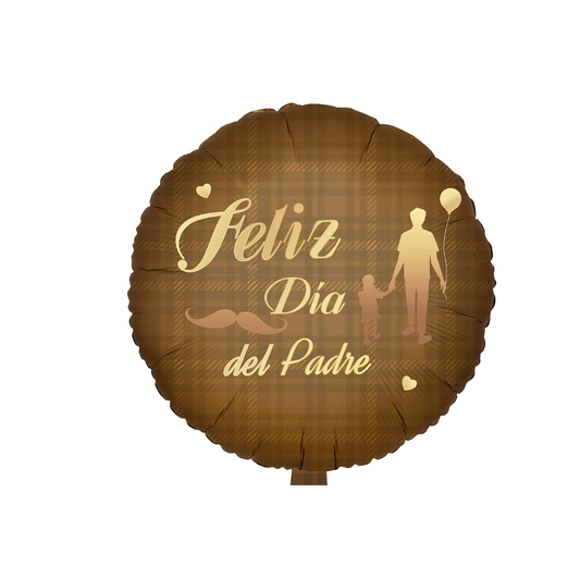 GLOBO DIA DEL PADRE 18"SOMBRA