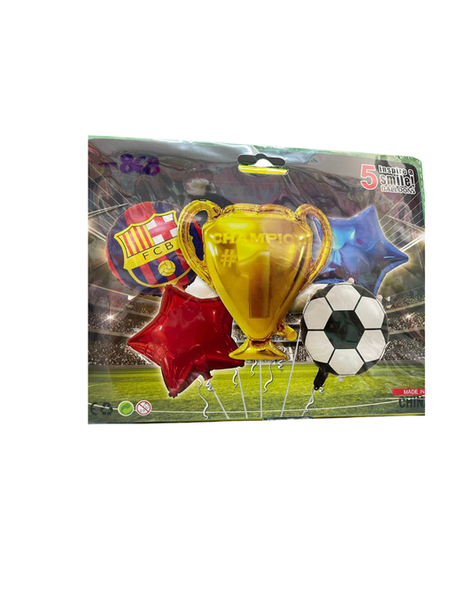 KIT 5 PIEZAS FUTBOL COPA
