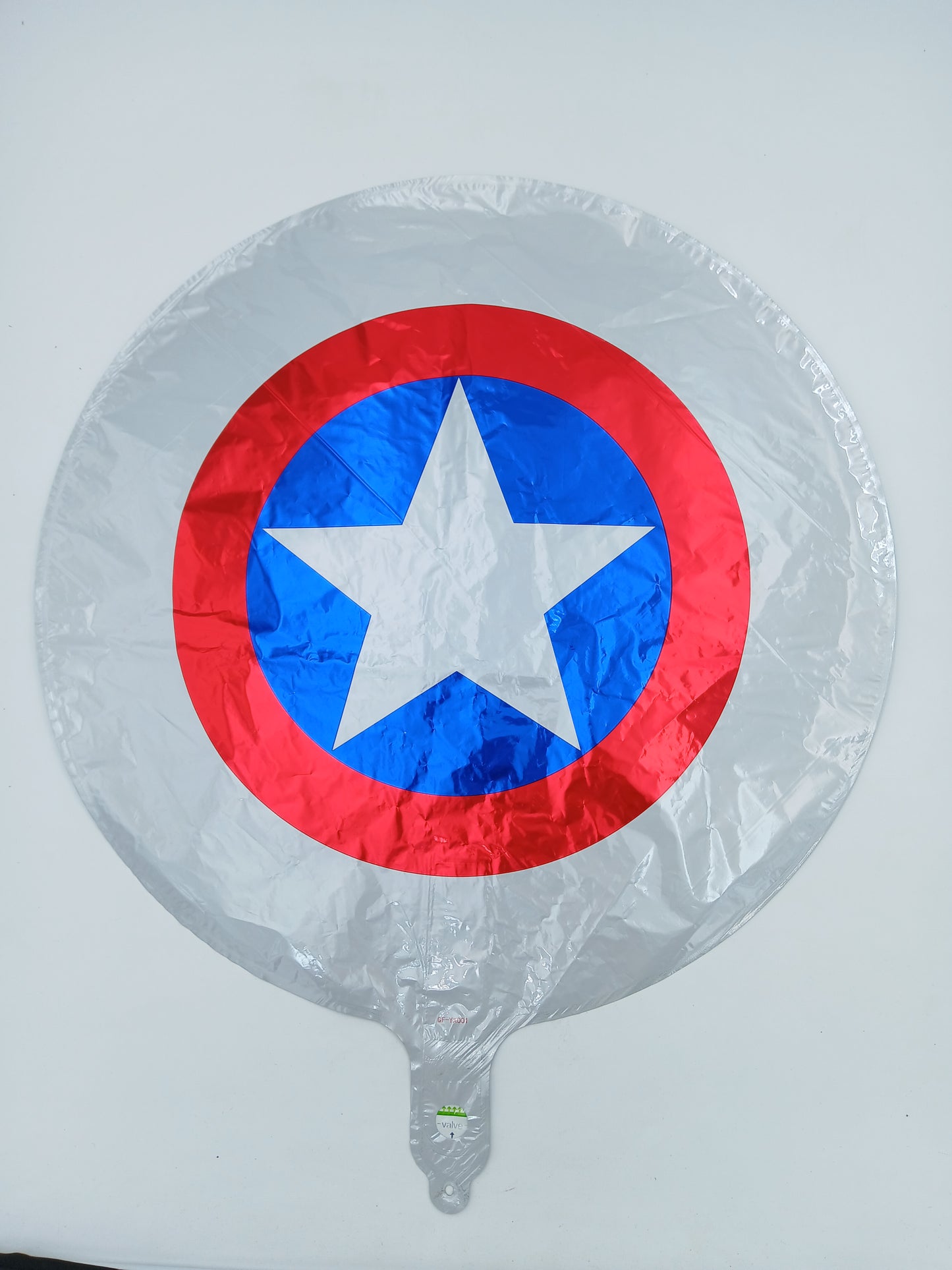 GLOBO PERSONAJE ESCUDO CAPITAN AMERICA