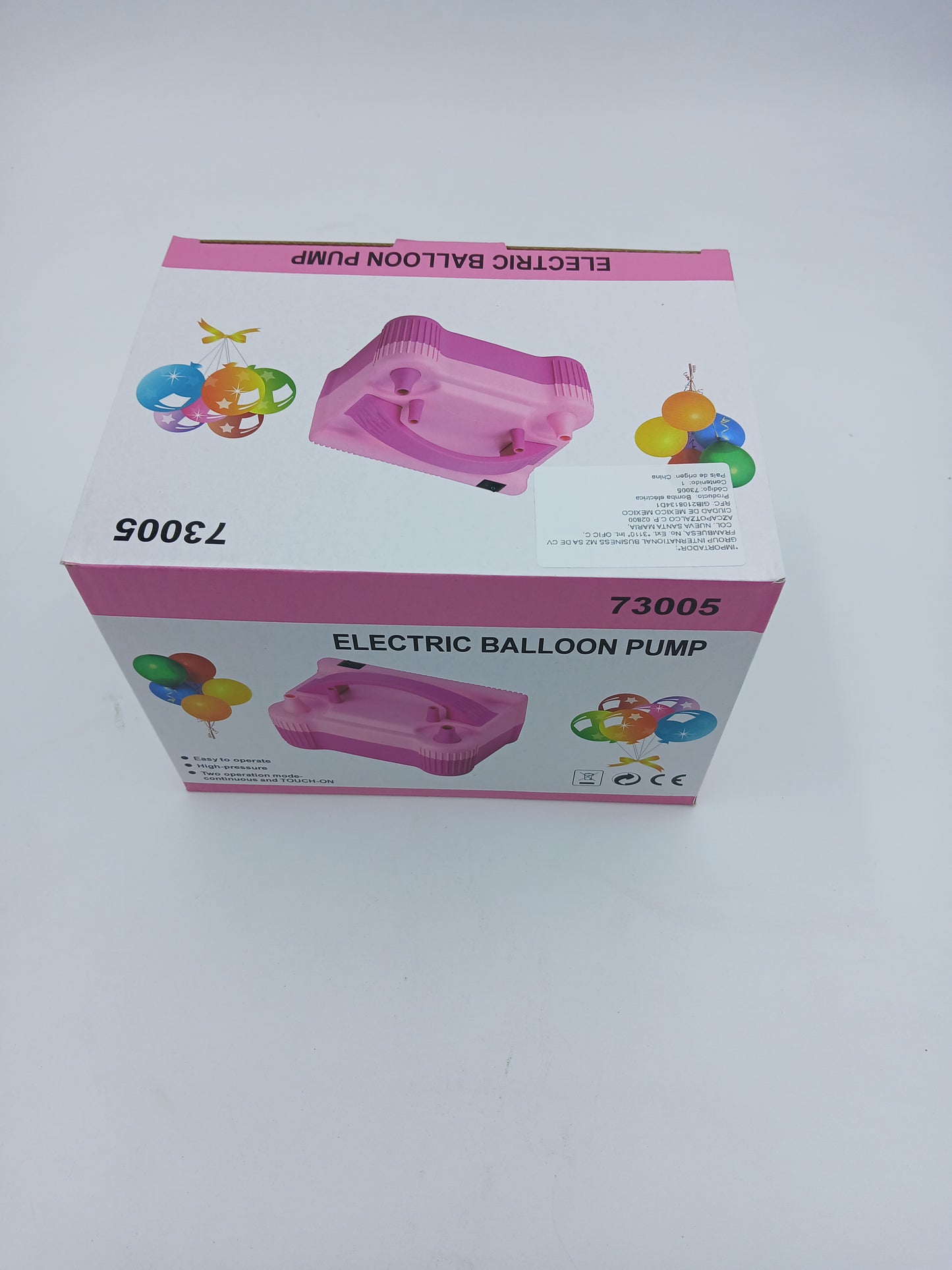 BOMBA ELECTRICA PARA GLOBOS