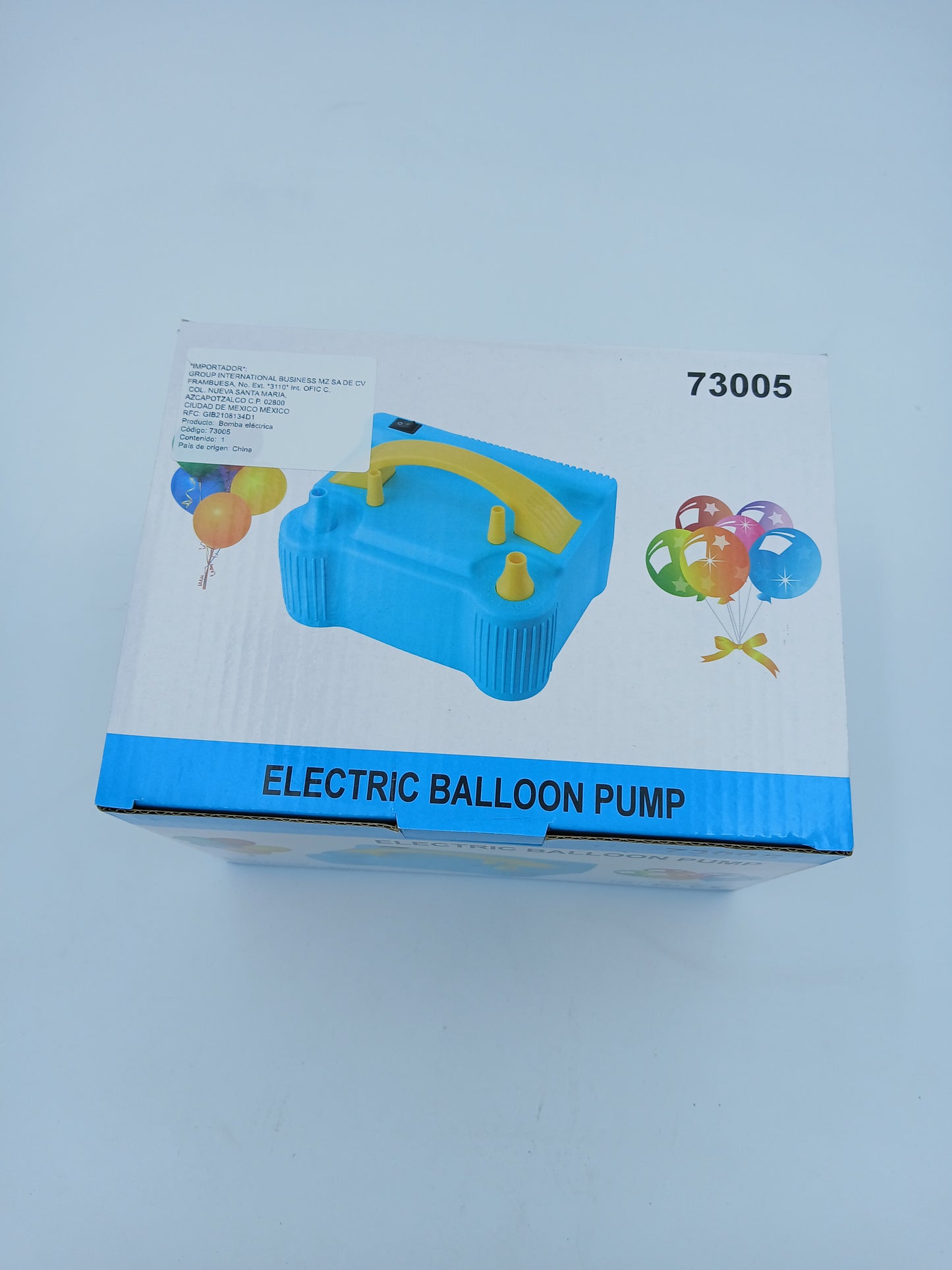 BOMBA ELECTRICA PARA GLOBOS