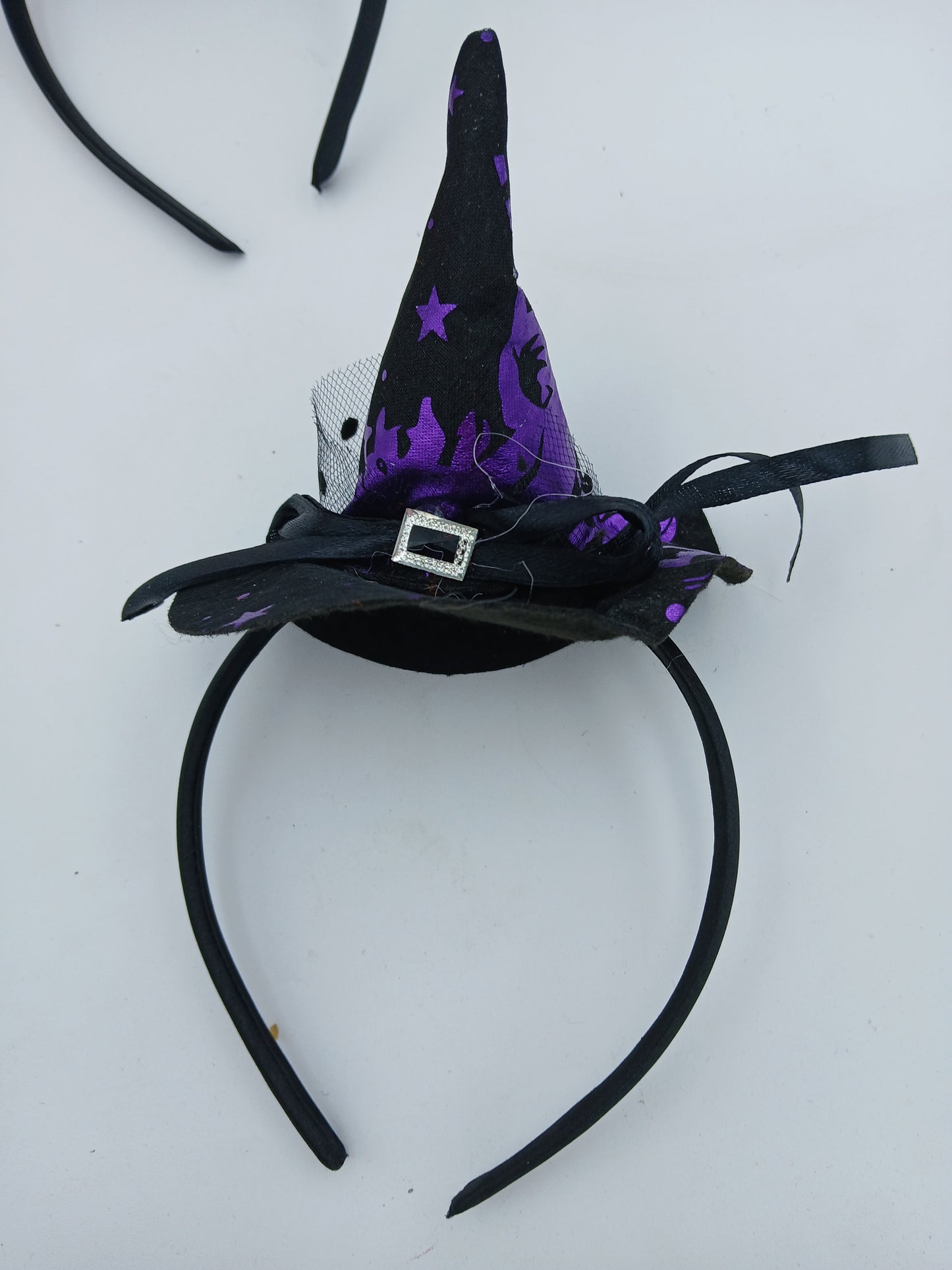 DIADEMA SOMBRERO DE BRUJA