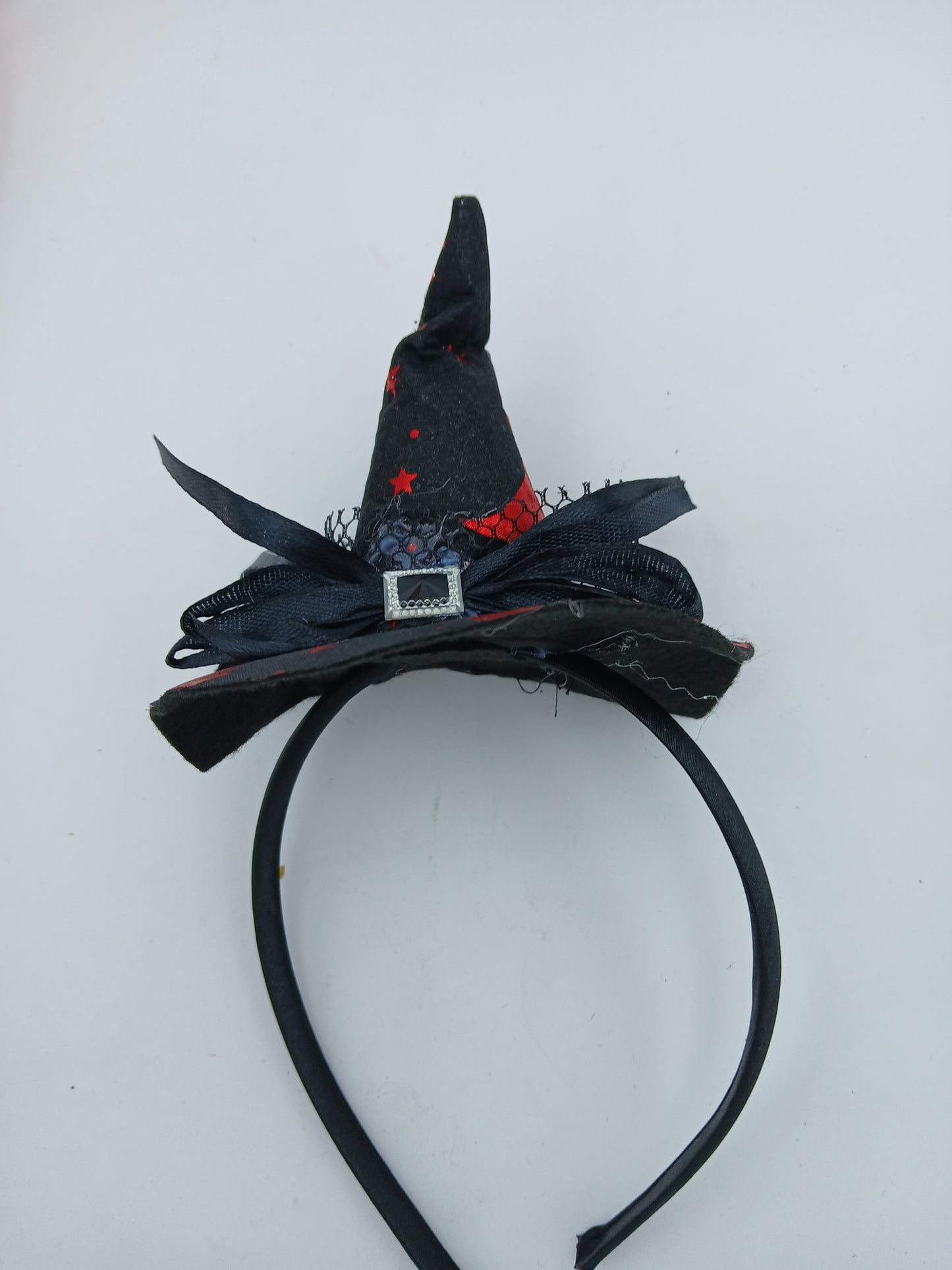 DIADEMA SOMBRERO DE BRUJA