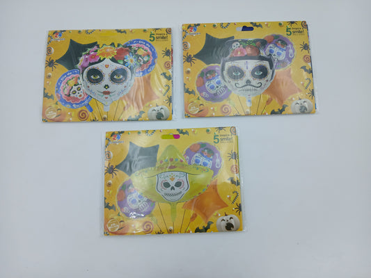 KIT GLOBOS DIA DE MUERTOS