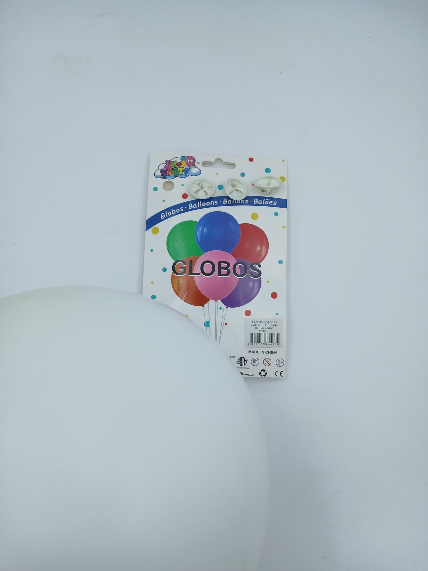 GLOBO LATEX 18" SKYPARTY