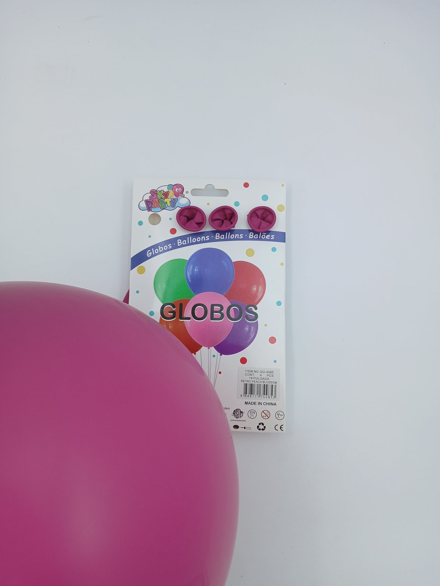 GLOBO LATEX 18" SKYPARTY