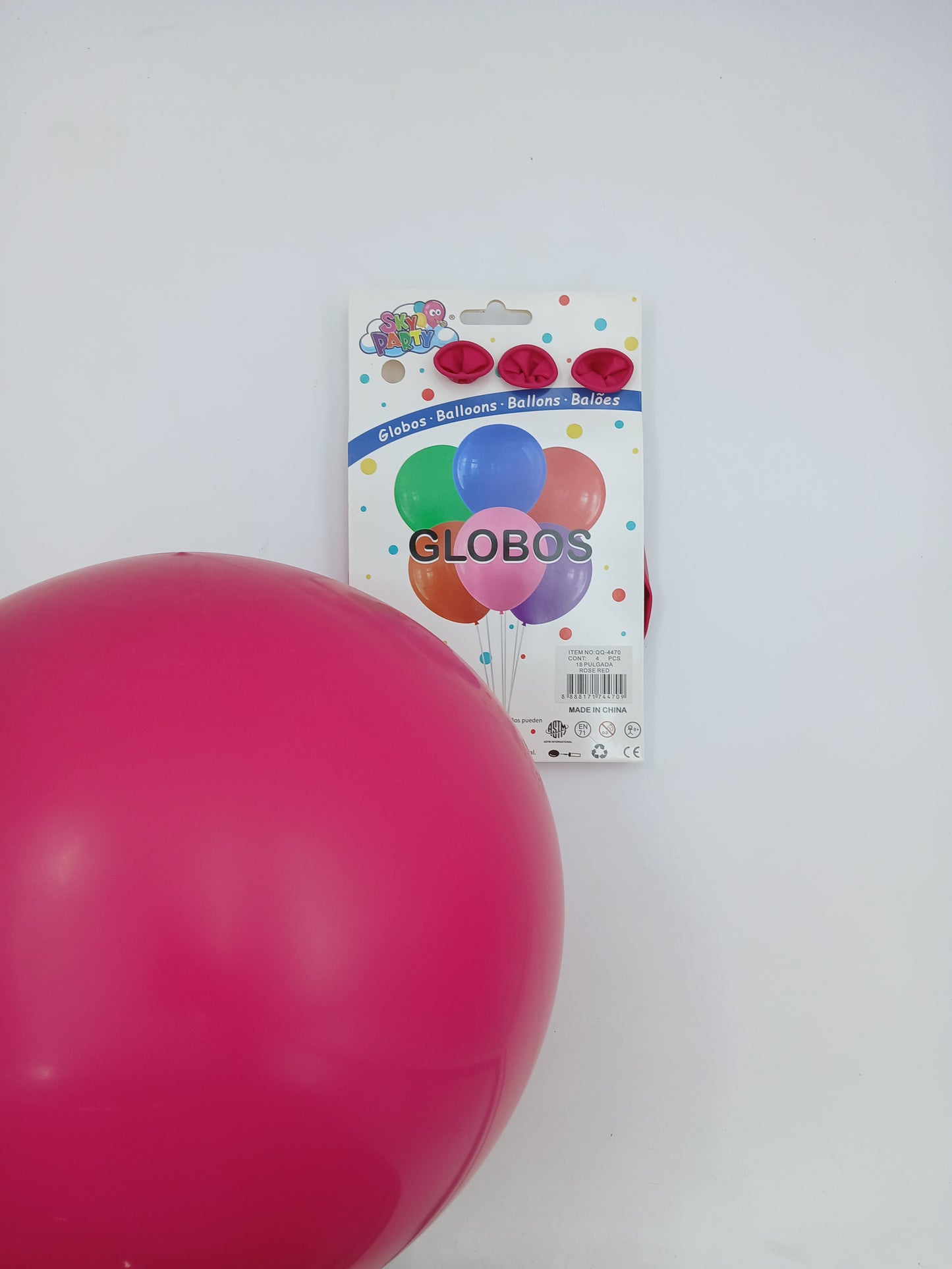 GLOBO LATEX 18" SKYPARTY