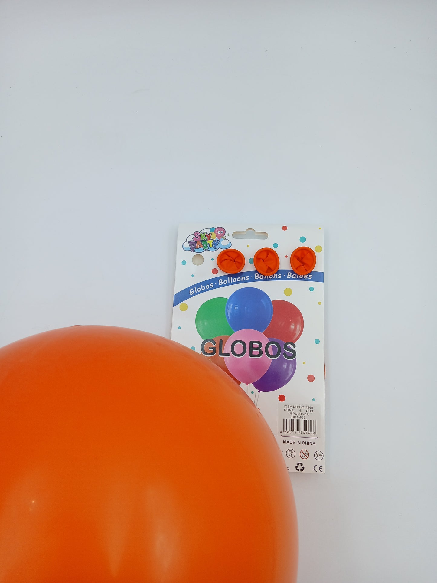 GLOBO LATEX 18" SKYPARTY