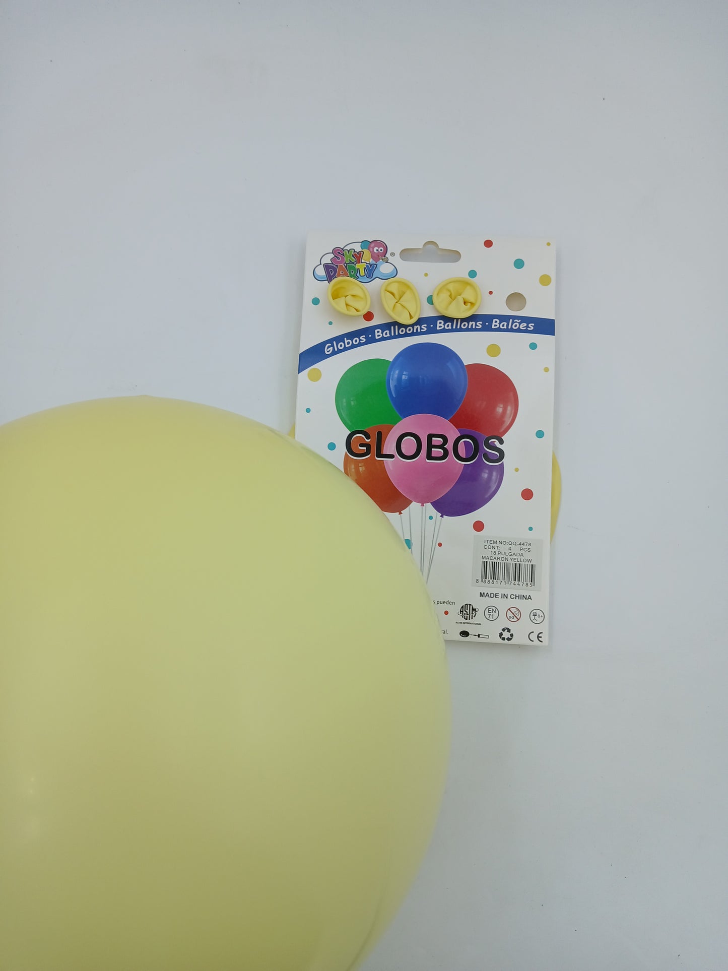 GLOBO LATEX 18" SKYPARTY