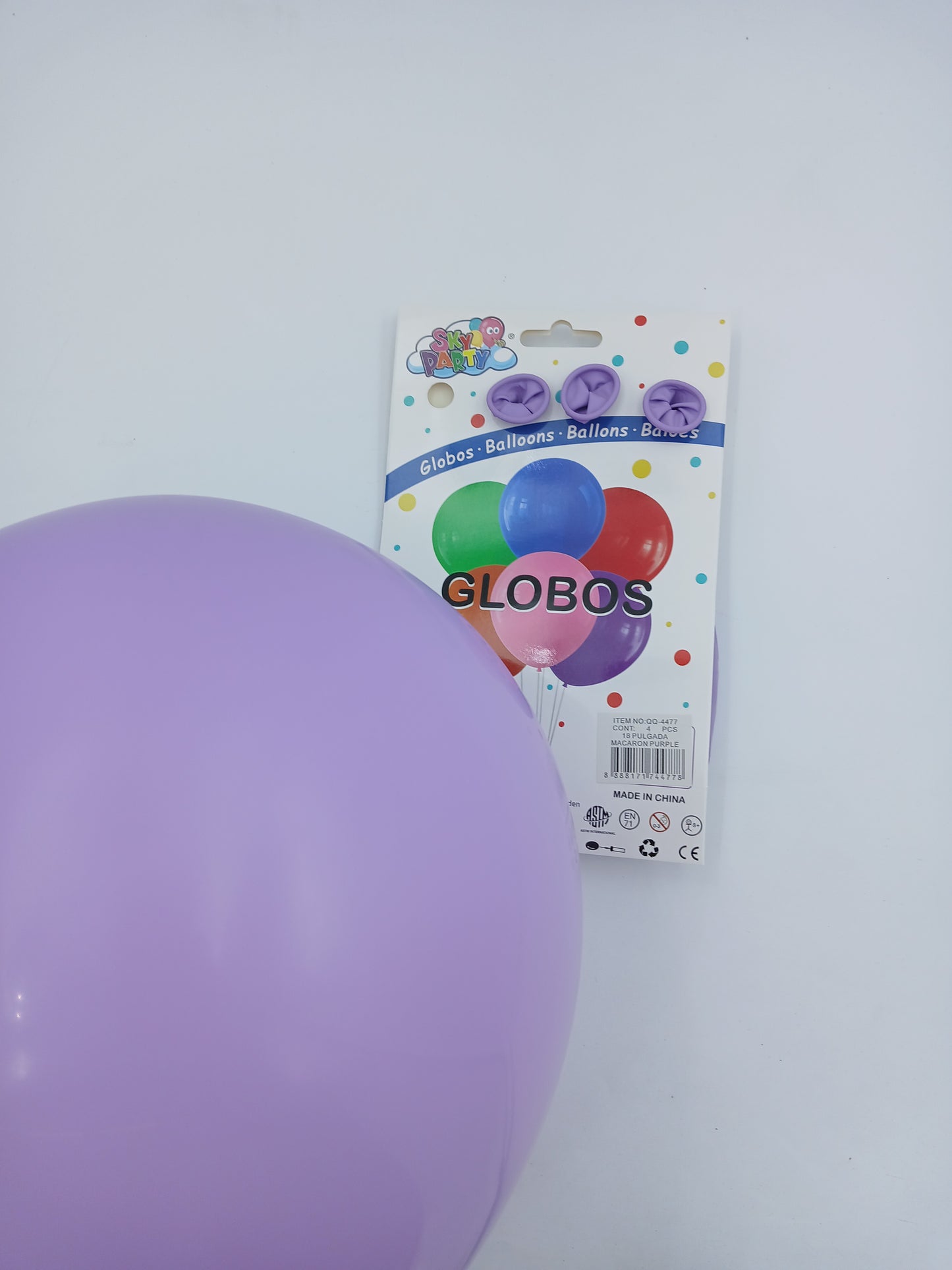 GLOBO LATEX 18" SKYPARTY