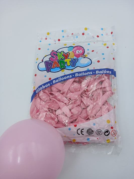 GLOBO LATEX SKYPARTY 5" ROSA BB