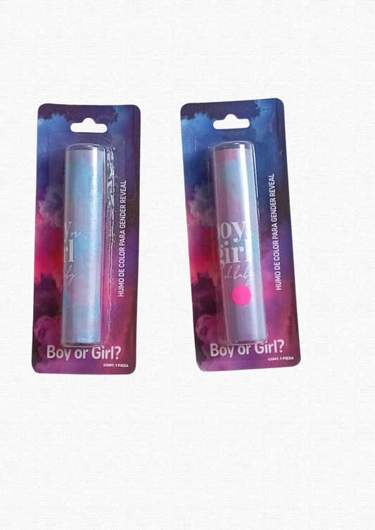 VELA REVELACIÓN DE HUMO