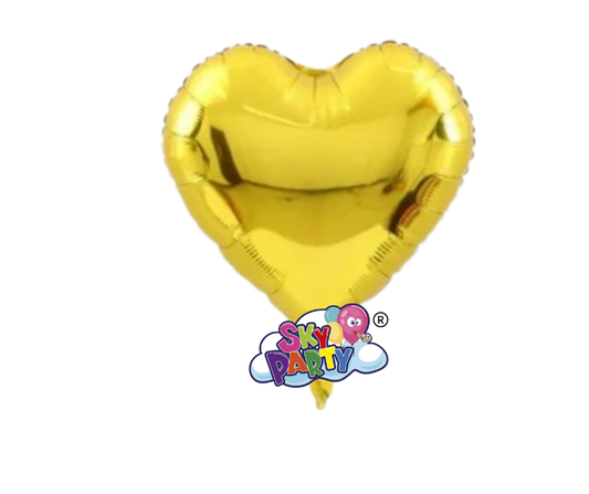 GLOBO FOIL 18"CORAZON ORO