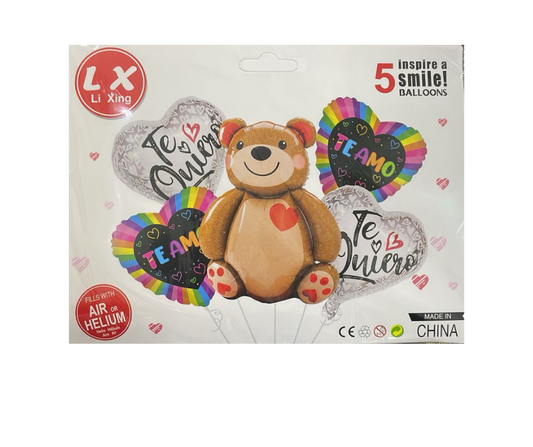 KIT GLOBO 5 PZS OSO 1