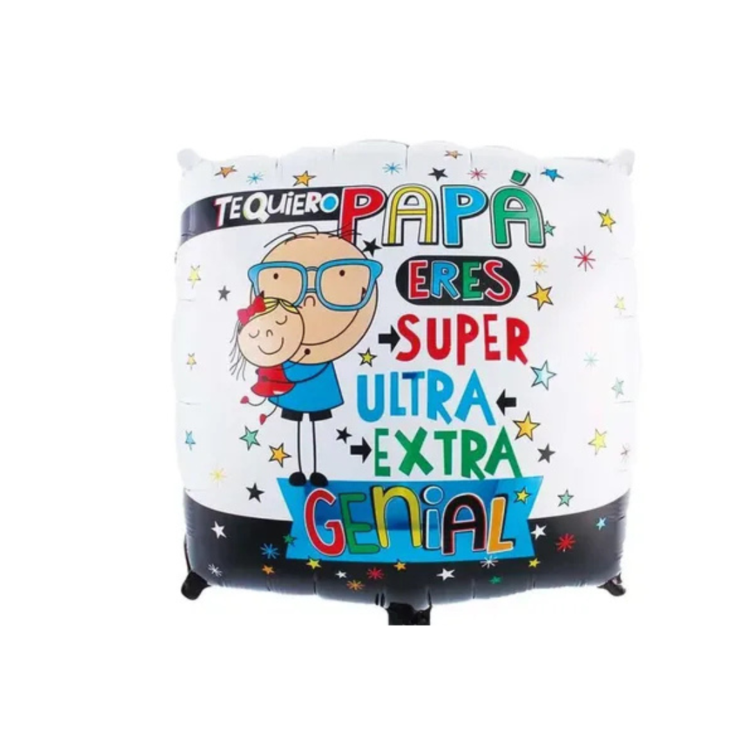 GLOBO DIA DEL PADRE 18" GENIAL