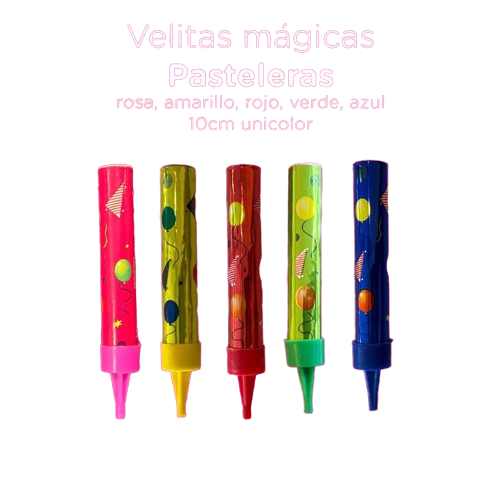 VELAS 10 CM