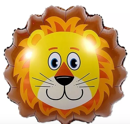GLOBO ANIMAL CABEZA LEÓN 42X45 APROXIMADAMENTE