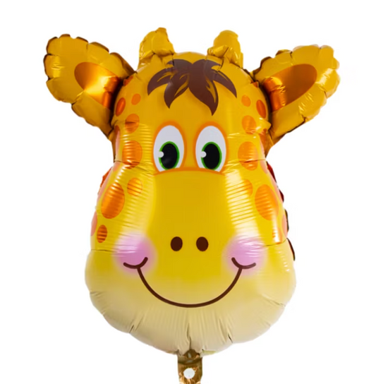 GLOBO ANIMAL CABEZA JIRAFA 42X52 APROXIMADAMENTE