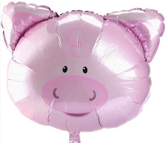 GLOBO ANIMAL CABEZA  PUERCO 44X46 APROXIMADAMENTE