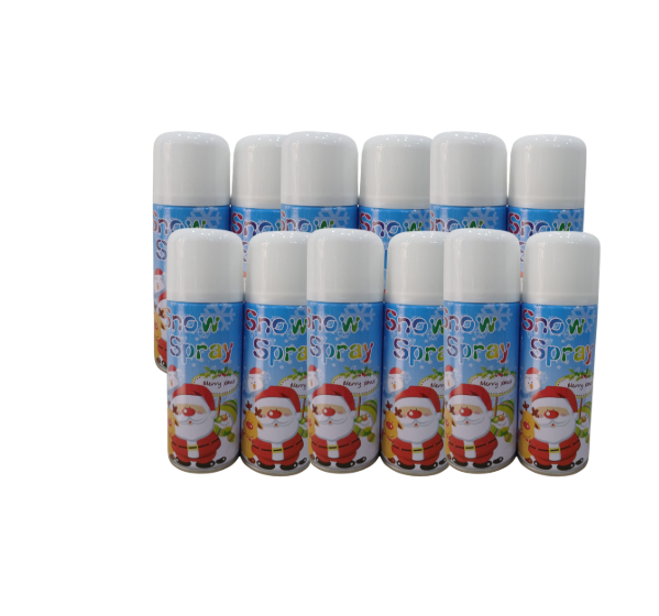 NIEVE ARTIFICIAL NAVIDAD 12 PIEZAS