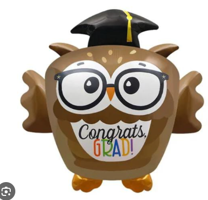 GLOBO GRADUACION BUHO