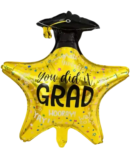 GLOBO GRADUACION ESTRELLA