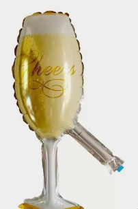 GLOBO FIGURA BOTELLA 9¨COPA