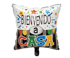 GLOBO FRASE 18¨BIENVENIDO