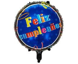 GLOBO 18¨ FRASE FELIZ CUMPLEAÑOS