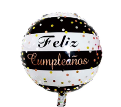 GLOBO 18¨ FRASE FELIZ CUMPLEAÑOS