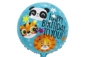 GLOBO 18¨ FRASE HAPPY BIRTHDAY