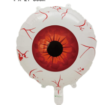 GLOBO 18¨ OJO HALLOWEN