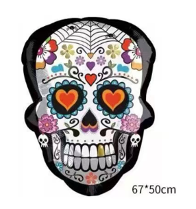 GLOBO FIGURA CALAVERA DIA DE MUERTOS
