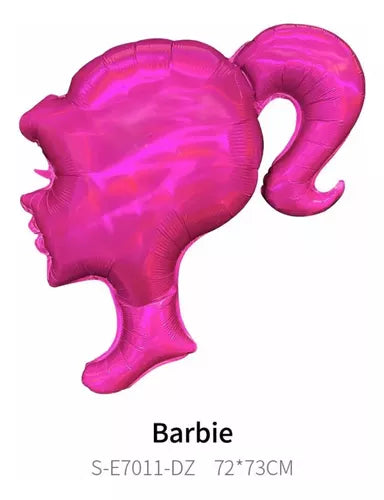 BARBIE CABEZA SILUETA 32"