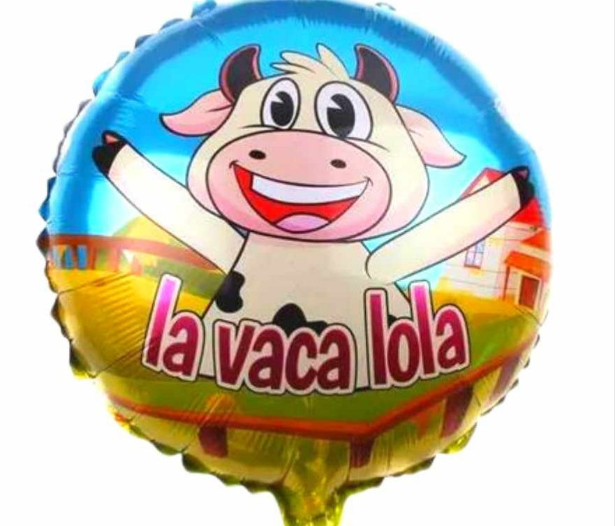 GLOBO PERSONAJE VACA LOLA