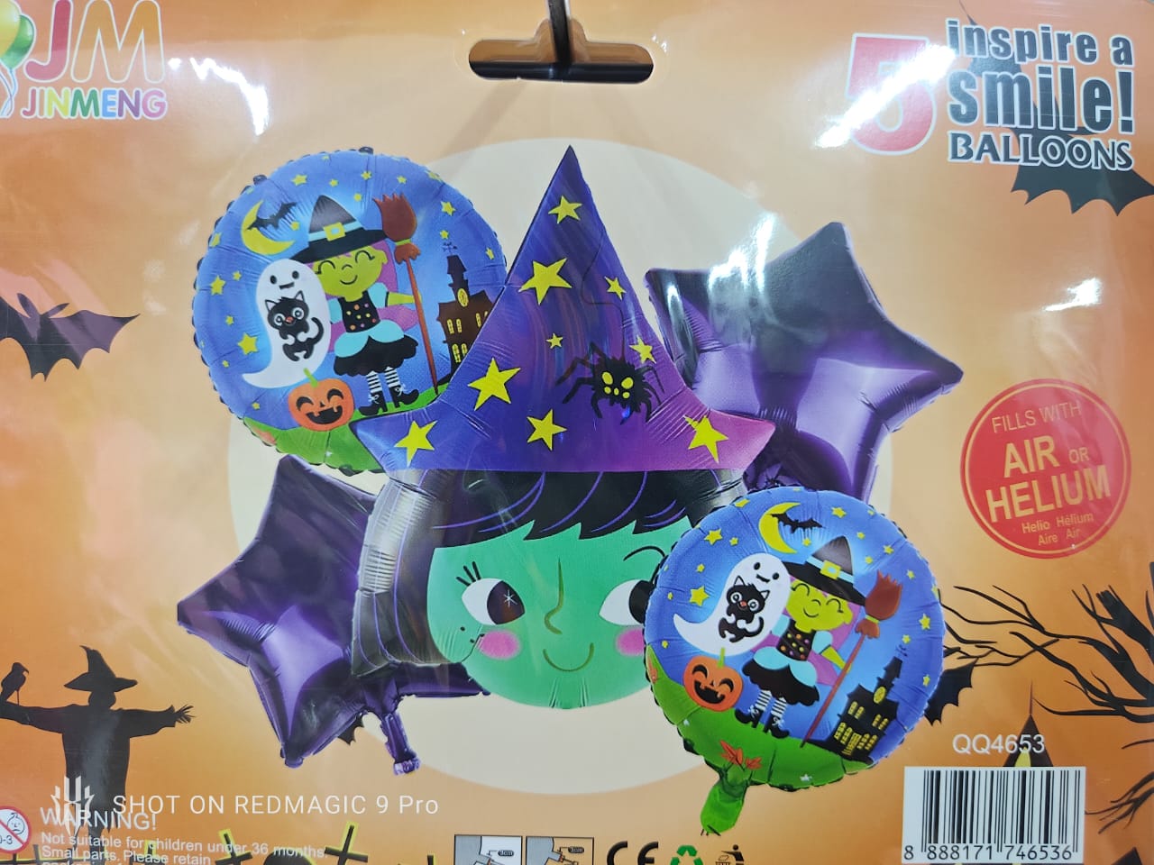 KIT 5 PZ HALLOWEEN