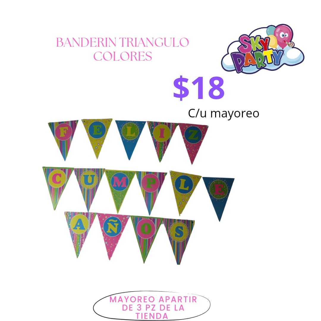 BANNER TRIÁNGULO COLORES