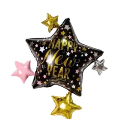 GLOBO DE AÑO NUEVO 32"