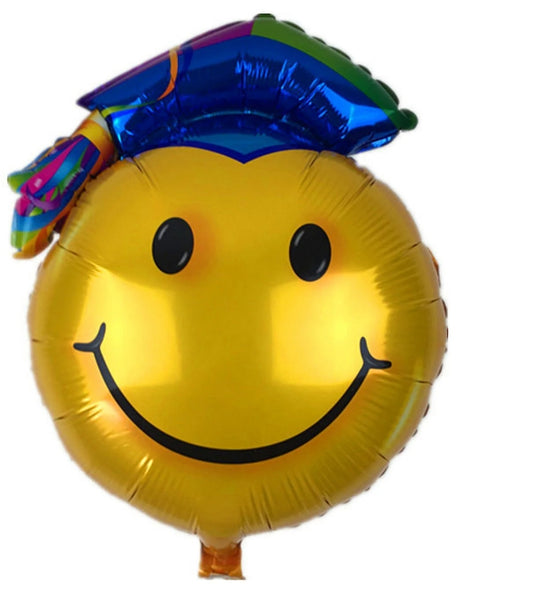 GLOBO FIGURA EMOJI GRADUACIÓN GD