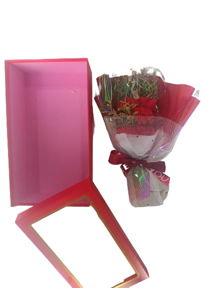 RAMO DE FLORES LED ROJO