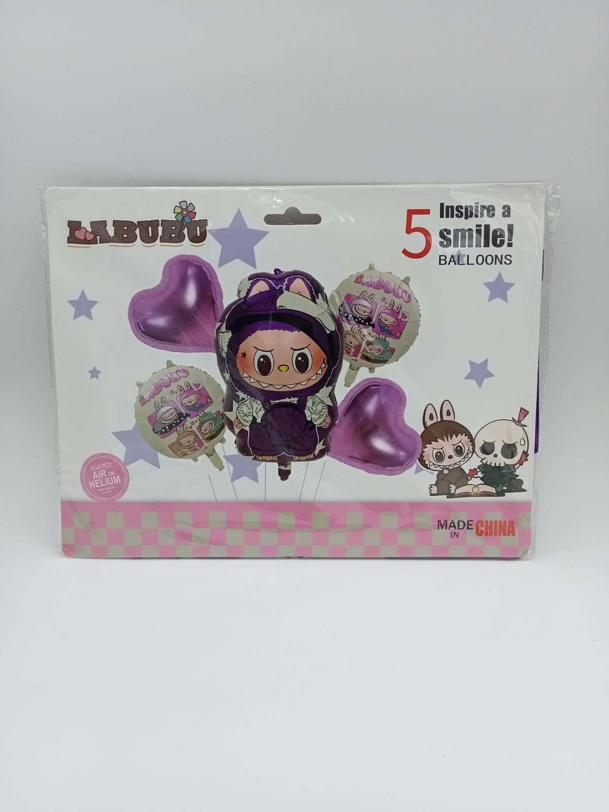 KIT PERSONAJE LA BUBU MORADO