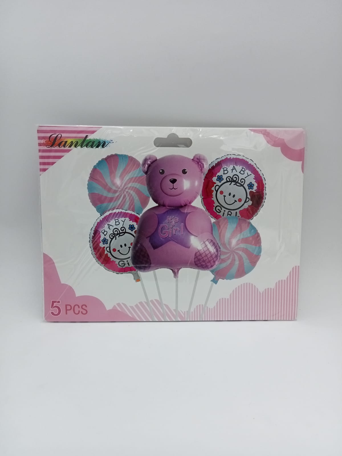 KIT PERSONAJE OSO ROSA