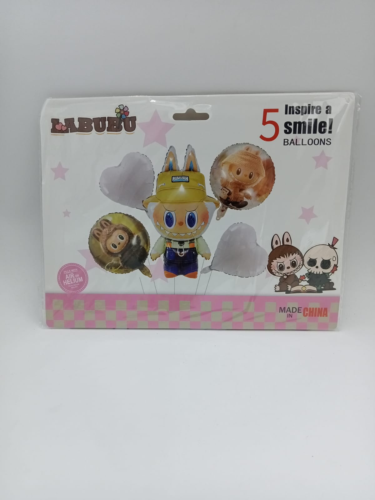 KIT PERSONAJE LA BUBU GORRO AMARILLO