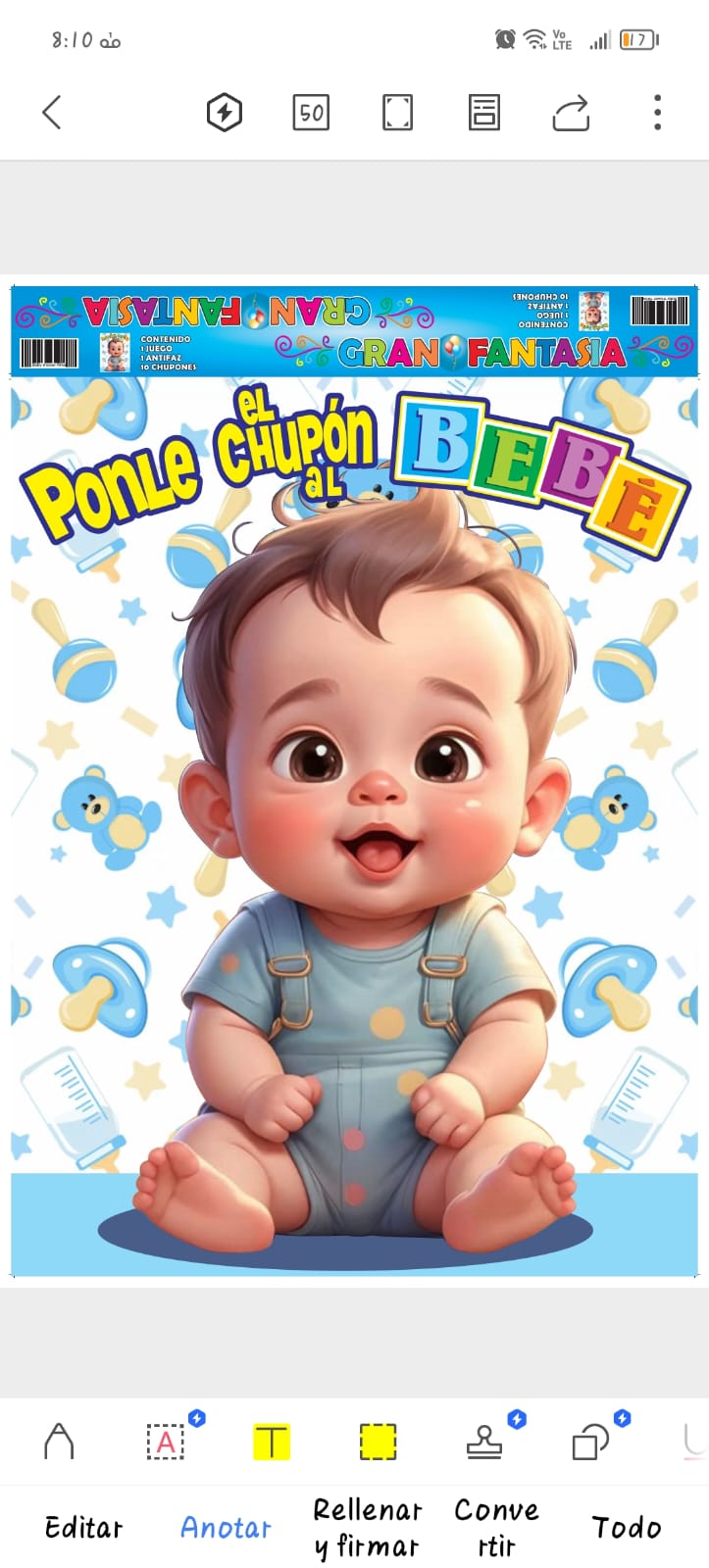 JUEGO BABY NIÑO