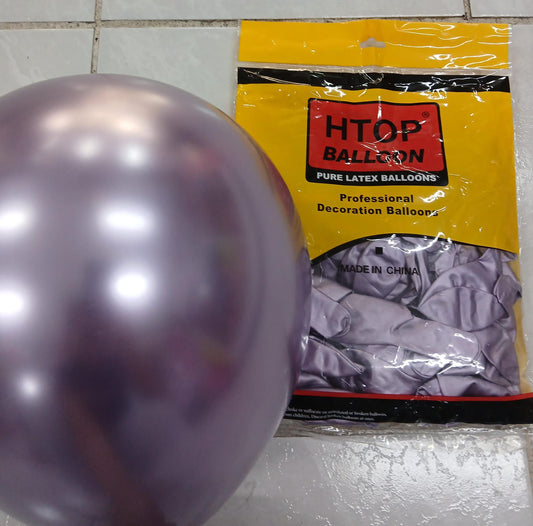 PROMOCIÓN LATEX CHROMADO 12¨CON 50 PZS MAGENTA
